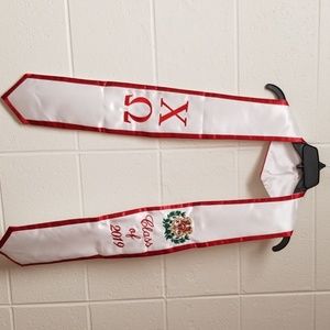 Chi Omega Graduation Stole